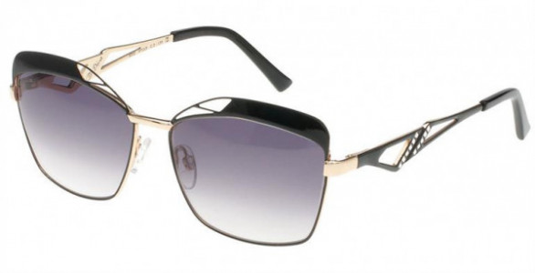 Diva DIVA 4202 Sunglasses, 2 Black-Gold