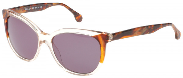 Exces Exces Layla Sunglasses, CRYSTAL-BROWN/BROWN GRADIENT LENSES (902)