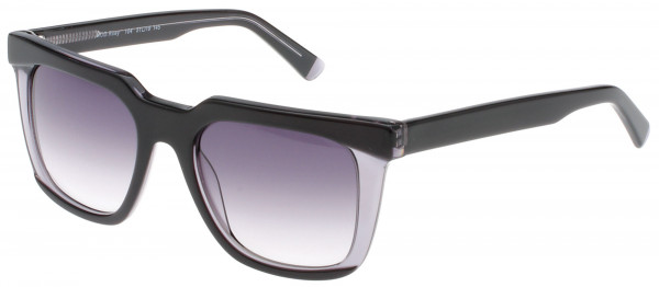 Exces Exces Riley Sunglasses, BLACK-GREY CRYSTAL (104)