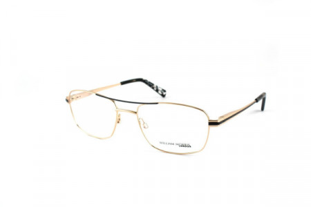 William Morris WM50045 Eyeglasses, GOLD/BLACK (C2)