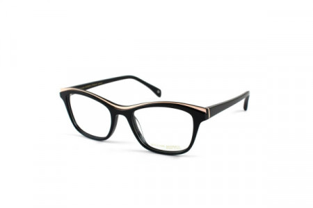 William Morris BL40013 Eyeglasses, BLACK/GOLD (C1)