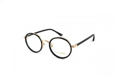 William Morris BL40008 Eyeglasses, BLACK/GOLD (C1)