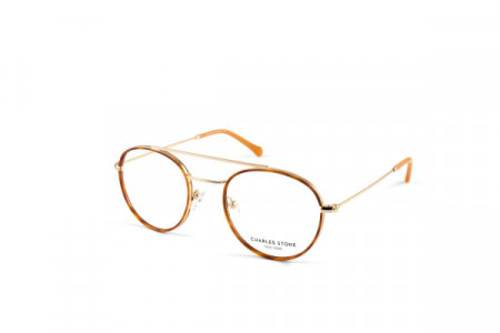 William Morris CSNY30021 Eyeglasses, YELLOW TRT/GOLD (C2)