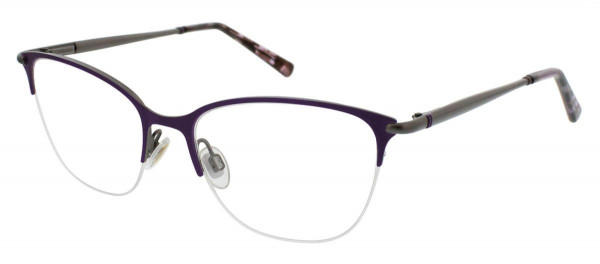 Ellen Tracy AMALFI Eyeglasses, Purple