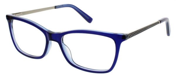 Ellen Tracy LAMIA Eyeglasses, Blue