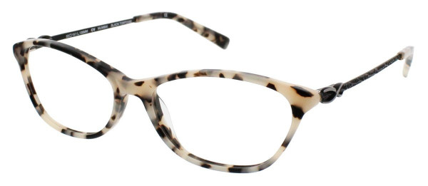 Ellen Tracy MUMBAI Eyeglasses, Black Tortoise