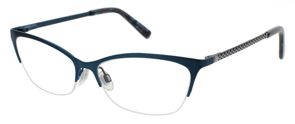 Ellen Tracy PARMA Eyeglasses, Blue