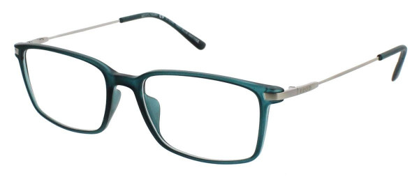 IZOD 2046 Eyeglasses, Navy Blue Matte