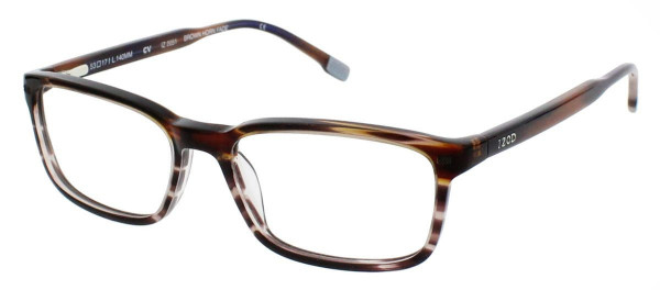 IZOD 2051 Eyeglasses, Brown Horn Fade