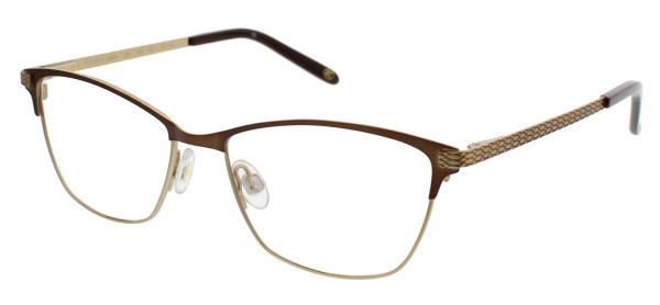 Jessica McClintock JMC 4041 Eyeglasses, Brown
