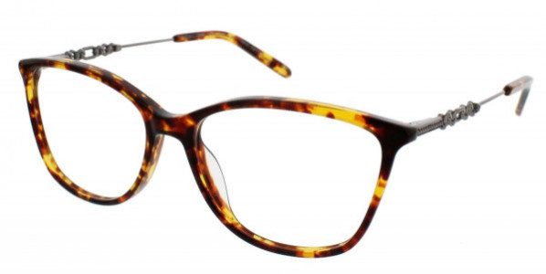 Jessica McClintock JMC 4042 Eyeglasses, Tokyo Tortoise