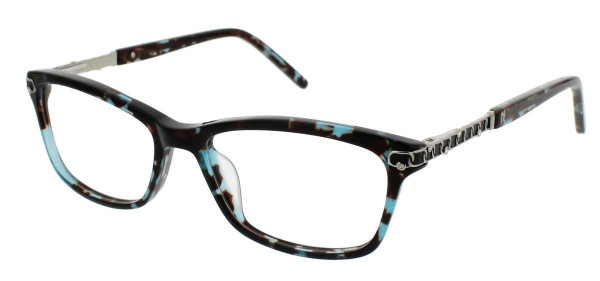Jessica McClintock JMC 4044 Eyeglasses, Teal