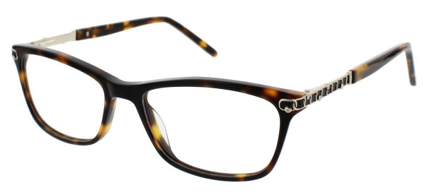 Jessica McClintock JMC 4044 Eyeglasses, Tortoise