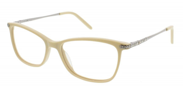 Jessica McClintock JMC 4045 Eyeglasses, Creme