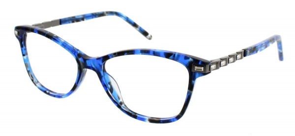 Jessica McClintock JMC 4048 Eyeglasses, Blue Multi
