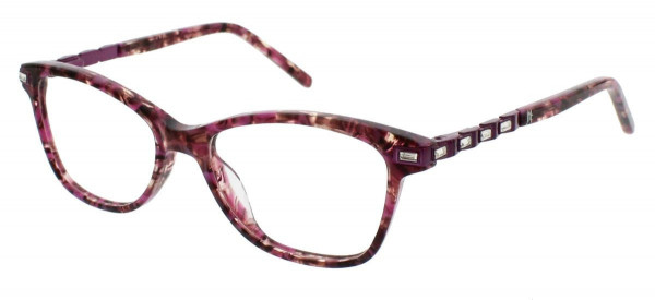 Jessica McClintock JMC 4048 Eyeglasses, Purple Multi