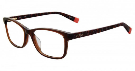 Furla VFU076 Eyeglasses, Tortoise