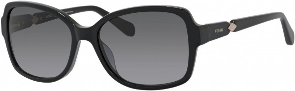 Fossil FOS 2073/S Sunglasses, 0807 Black