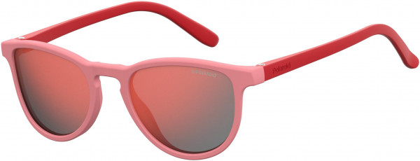 Polaroid Core PLD 8029/S Sunglasses, 0C48 Pink Red