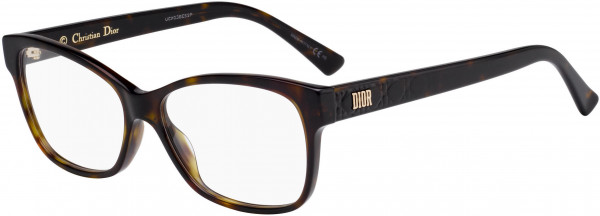 Christian Dior Ladydioro 2 Eyeglasses, 0086 Dark Havana