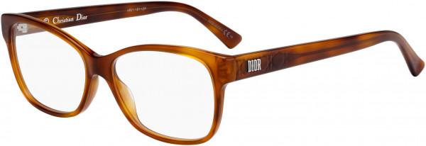 Christian Dior Ladydioro 2 Eyeglasses, 0SX7 Light Havana