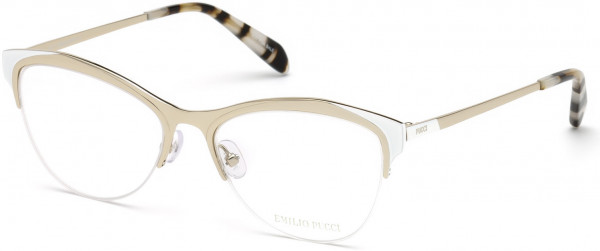 Emilio Pucci EP5073 Eyeglasses, 033 - Pink Gold