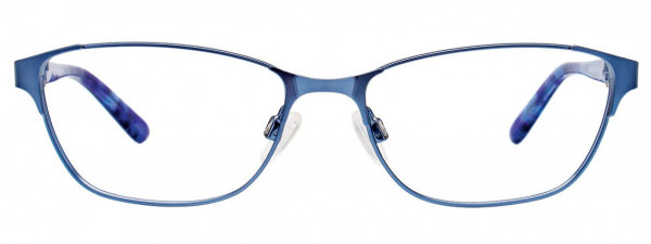EasyClip EC471 Eyeglasses, 050 - Satin Steel Blue