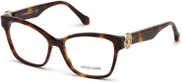 Roberto Cavalli RC5067 Magliano Eyeglasses, 052 - Shiny Havana, Shiny Pink Gold