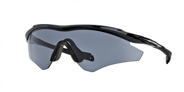 Oakley OO9254 M2 FRAME (A) Sunglasses, 925401 POLISHED BLACK (BLACK)