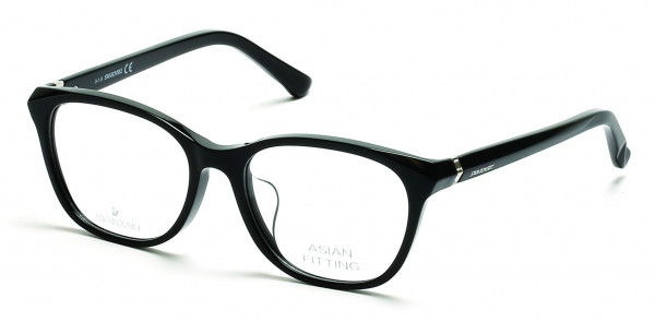 Swarovski SK5234-D Eyeglasses, 001 - Shiny Black