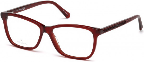 Swarovski SK5265 Eyeglasses, 066 - Shiny Red