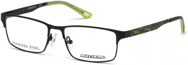 Skechers SE1149 Eyeglasses, 002 - Matte Black