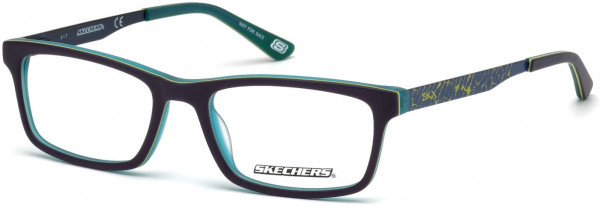 Skechers SE1150 Eyeglasses, 091 - Matte Blue