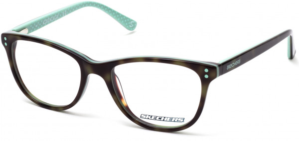 Skechers SE1631 Eyeglasses, 056 - Havana/other