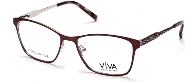 Viva VV4514 Eyeglasses, 071 - Bordeaux/other