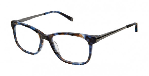 Kate Young K315 Eyeglasses, Blue Tortoise (BLU)