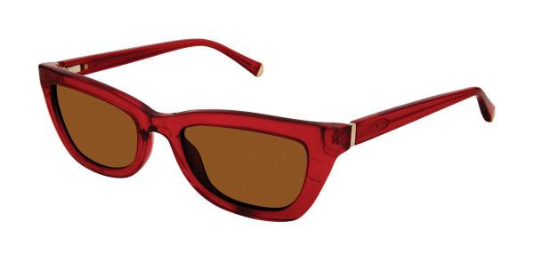 Kate Young K548 Sunglasses, Red (RED)