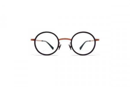 Mykita EETU Eyeglasses, A37 Shiny Copper/Black