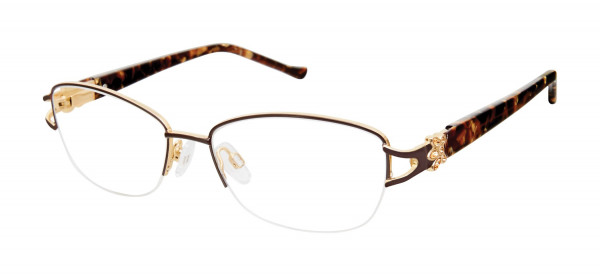 Tura R565 Eyeglasses, Brown (BRN)