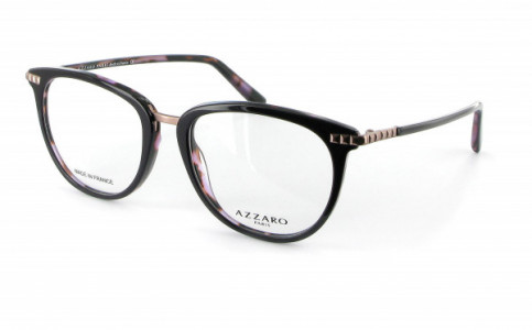 Azzaro AZ30249 Eyeglasses, C1 BLACK/GOLD