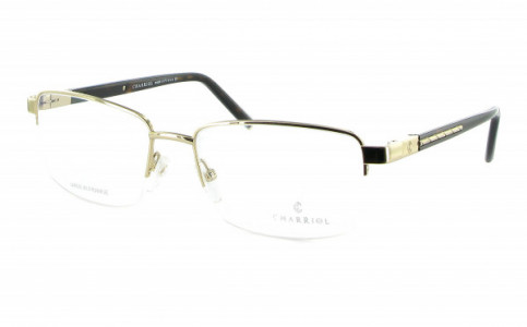 Charriol PC75008 Eyeglasses, C1 GOLD/BLACK