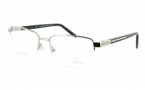Charriol PC75008 Eyeglasses, C3 SILVER/BLACK