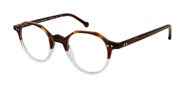 Colors In Optics C1087 ABE Eyeglasses, TSX TORTOISE TO CRYSTAL FADE