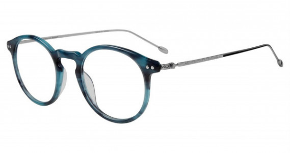 John Varvatos V377 Eyeglasses, Blue