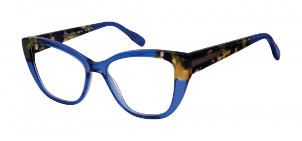 Elie Tahari EO131 Eyeglasses, BLTS COBALT BLUE/TOKYO TORTOISE
