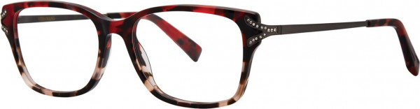 Vera Wang Alessia Eyeglasses, Ruby Tortoise