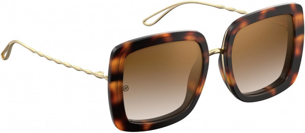 Elie Saab ES 009/S Sunglasses, 02IK Havana Gold