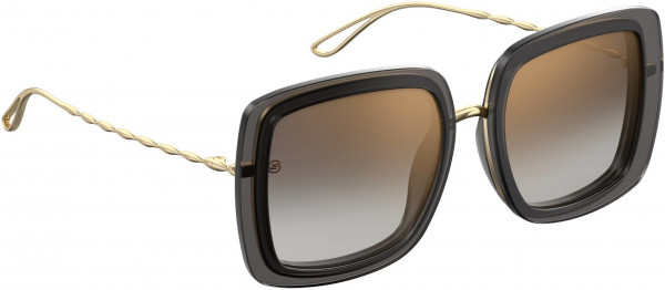 Elie Saab ES 009/S Sunglasses, 0FT3 Gray Gold