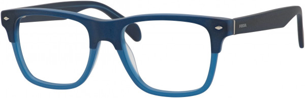 Fossil FOS 7031 Eyeglasses, 0RCT Matte Blue