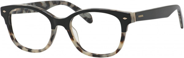 Fossil FOS 7032 Eyeglasses, 0TCB White Bksptt